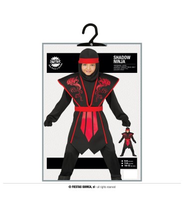 DISFRAZ DE SHADOW NINJA INFANTIL