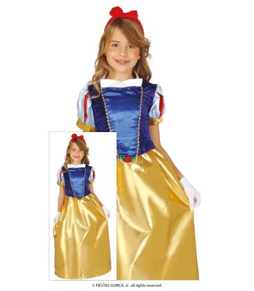 DISFRAZ DE PRINCESITA INFANTIL