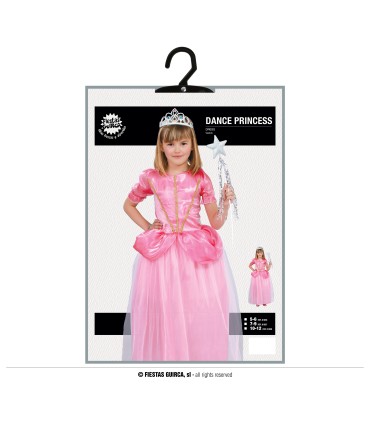 DISFRAZ DE PRINCESA DEL BAILE INFANTIL