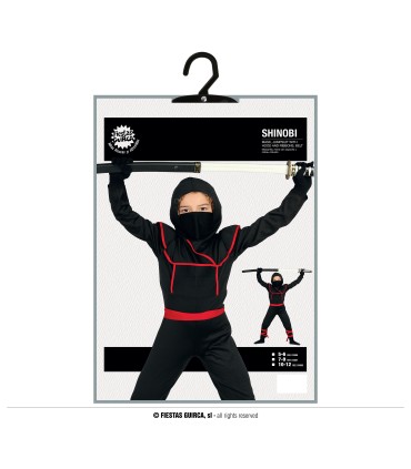 DISFRAZ DE SHINOBY INFANTIL