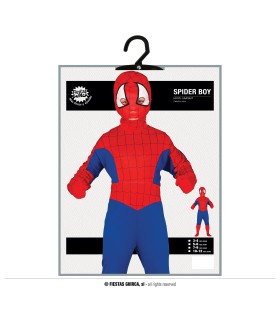 DISFRAZ DE SPIDER BOY INFANTIL