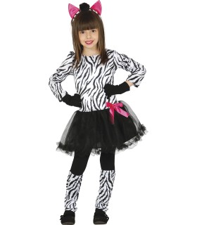 DISFRAZ DE CEBRA INFANTIL