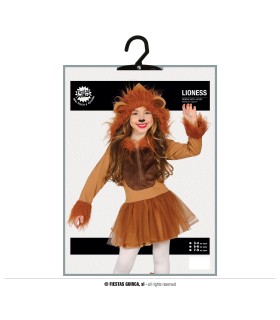 DISFRAZ DE LEONA INFANTIL
