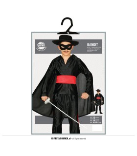 DISFRAZ DE BANDIDO INFANTIL