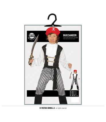 DISFRAZ DE BUCANERO INFANTIL