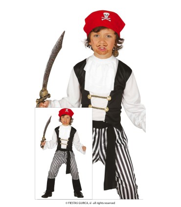DISFRAZ DE BUCANERO INFANTIL