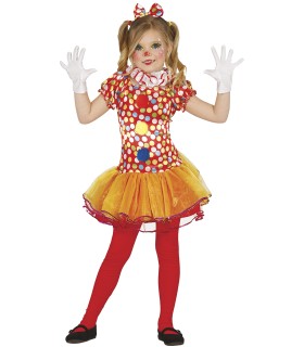 DISFRAZ DE PAYASITA INFANTIL