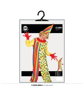 DISFRAZ DE PAYASO INFANTIL
