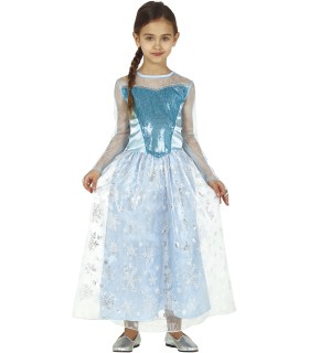 DISFRAZ DE PRINCESA NIEVES