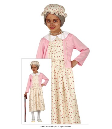 DISFRAZ DE ABUELA
