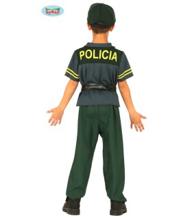 DISFRAZ DE POLICIA