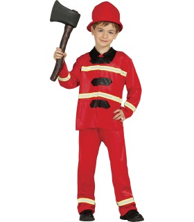 DISFRAZ DE BOMBERO INFANTIL