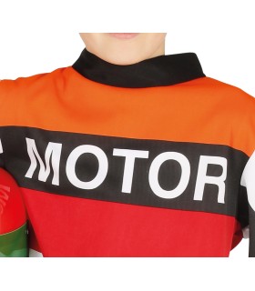 DISFRAZ DE PILOTO MOTOS INFANTIL