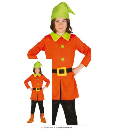 DISFRAZ DE ENANITO INFANTIL