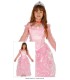 DISFRAZ DE PRINCESA ROSA INFANTIL