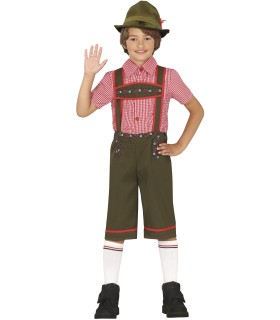 DISFRAZ DE TIROLES INFANTIL