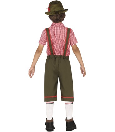 DISFRAZ DE TIROLES INFANTIL