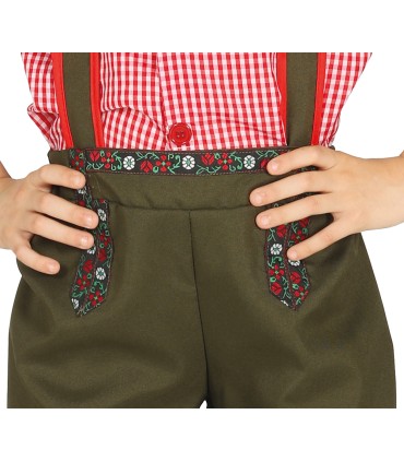 DISFRAZ DE TIROLES INFANTIL