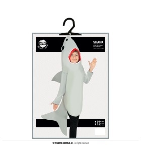 DISFRAZ DE TIBURÓN INFANTIL