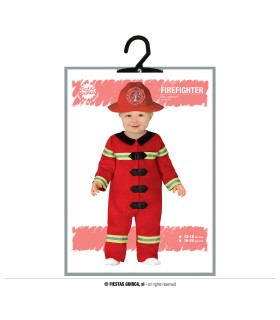 DISFRAZ DE BOMBERO