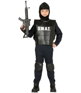 DISFRAZ DE POLICIA SWAT INFAFNTIL