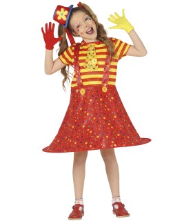 DISFRAZ DE PAYASITA INFANTIL
