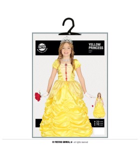DISFRAZ DE PRINCESA AMARILLA
