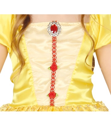 DISFRAZ DE PRINCESA AMARILLA