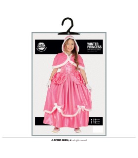 DISFRAZ DE PRINCESA INVIERNO INFANTIL