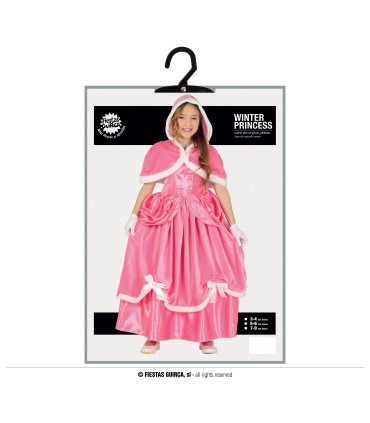 DISFRAZ DE PRINCESA INVIERNO INFANTIL