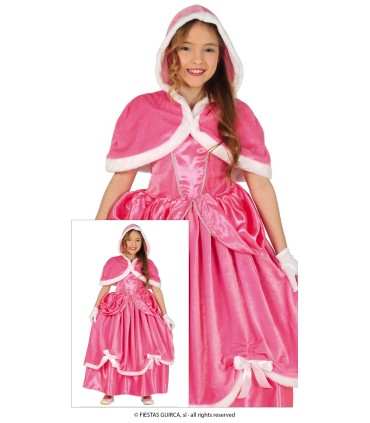 DISFRAZ DE PRINCESA INVIERNO INFANTIL