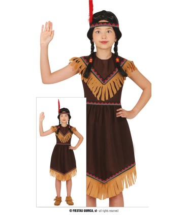 DISFRAZ DE INDIA INFANTIL