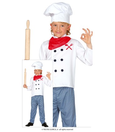 DISFRAZ DE COCINERO INFANTIL