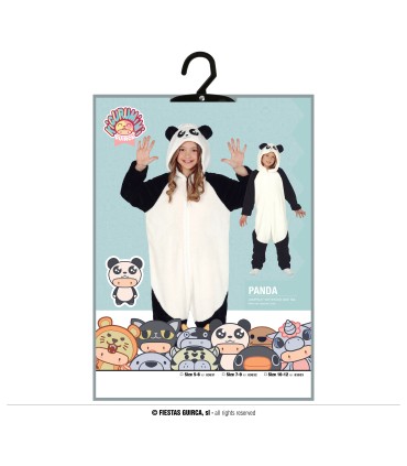 DISFRAZ DE PANDA PIJAMA