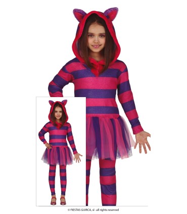 DISFRAZ DE GATO LILA