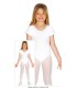 BODY INFANTIL BLANCO SPANDEX