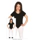 BODY INFANTIL NEGRO SPANDEX