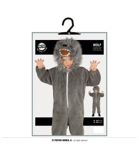 DISFRAZ DE LOBO INFANTIL