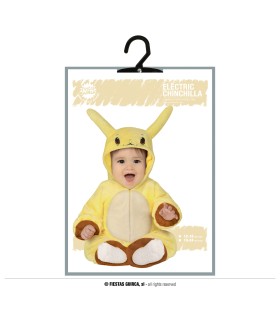 DISFRAZ DE CHINCHILLA ELÉCTRICA