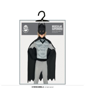 DISFRAZ DE SUPERHEROE MUSCULOSO INFANTIL