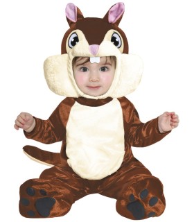 DISFRAZ DE ARDILLA BEBE