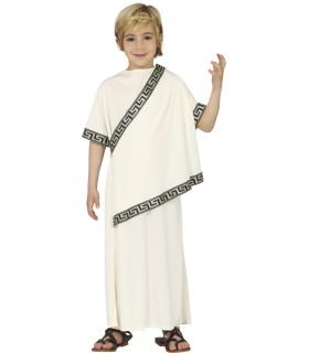 DISFRAZ DE ROMANO GRECAS DORADAS