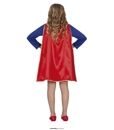 DISFRAZ DE SUPERHEROINA INFANTIL