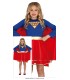 DISFRAZ DE SUPERHEROINA INFANTIL