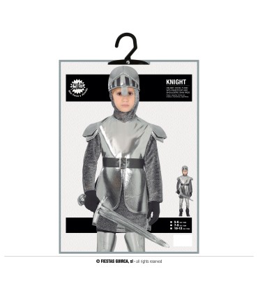 DISFRAZ DE CABALLERO MEDIEVAL HIERRO