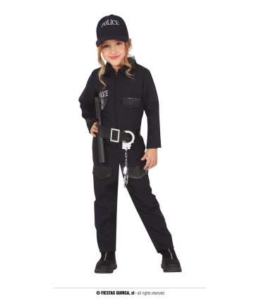 DISFRAZ DE POLICIA