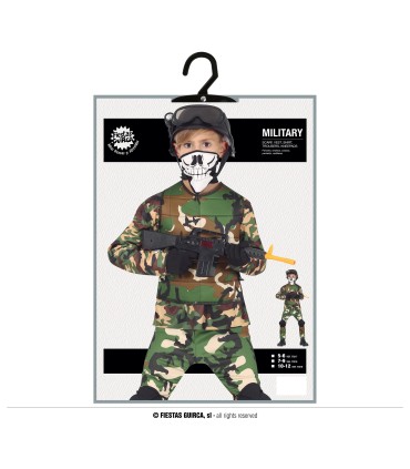 DISFRAZ DE MILITAR