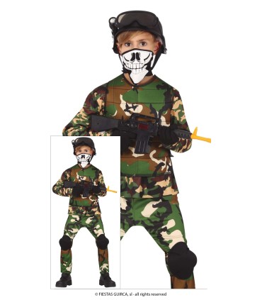 DISFRAZ DE MILITAR