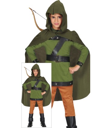 DISFRAZ DE ARQUERO DEL BOSQUE - ROBIN HOOD
