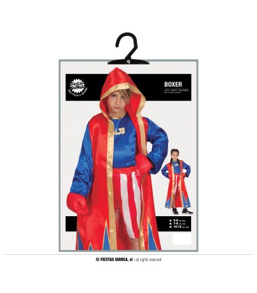 DISFRAZ DE BOXEADOR INFANTIL